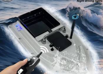 Łódzka zanetowa wędkarska z GPS