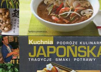 Podróże kulinarne 7 tytułów Japońska Chińska itd