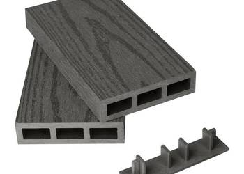 Sztacheta 80x20mm - kolor : szary - słoje drewna!