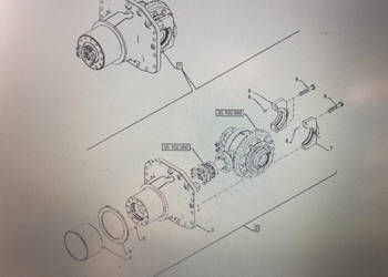 CASE OPTUM 270 PRZEDNIA OŚ-MECHANIZM RÓŻNICOWY-CZĘŚCI/CASE OPTUM 250/270/3…
