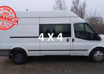 Ford Transit 4X4 Brygadówka 6 Osobowy Webasto 125 KM na łańcuchu rozrządu …