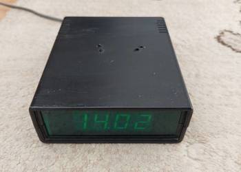 Zegarek samochodowy led 12V