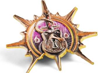 Rogue Class Badge | 10 cm | Metal | Przypinka | Baldur’s Gate 3