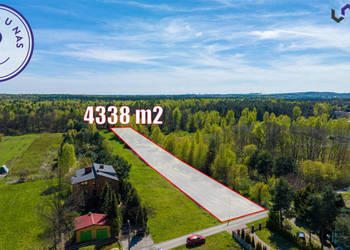 Grunt na sprzedaż 4338m2 Ossy