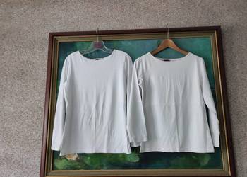 2 sztuki  bawełniana bluzka elastyczna z długim rękawem top t-shirt sportow