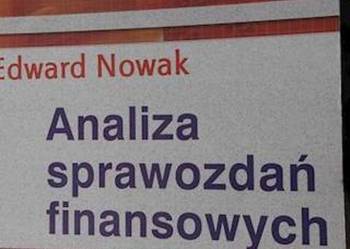 Nowak -  Analiza Sprawozdań Finansowych
