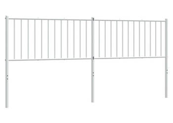 Metalowe wezgłowie białe 193 cm WM-350968