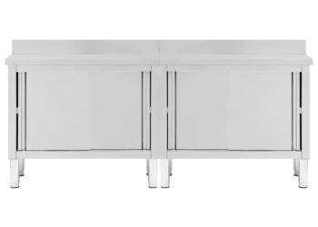 vidaXL Stoły robocze, przesuwne drzwi 2 szt.,(SKU:3055902)