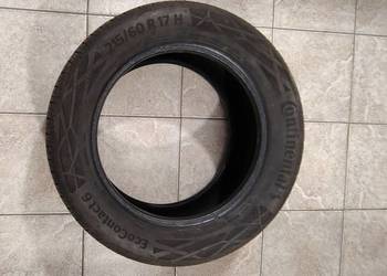 Sprzedam opony letnie CONTINENTAL 215/60 R17H