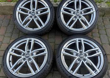 Zimowe 18 cali Audi A3 A4 Skoda Mercedes felgi koła komplet 5x112 ET45 Zimowe 18 cali Audi A3 A4 Skoda Mercedes felgi koła komplet 5x112 ET45