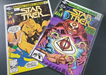 Star Trek - 2 komiksy Marvel USA 1981 rok