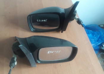 Lusterka manualne FORD ESCORT MK7 ZIELONY MET. Lusterka manualne FORD ESCORT MK7 ZIELONY MET.