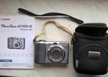 Aparat Canon Power Shot A1100 IS srebrny.