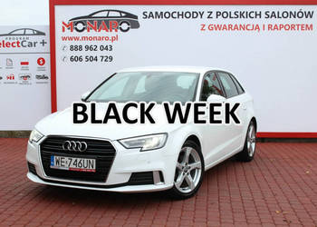 Audi A3 Wersja SPORT S-Tronic Salon Polska GWARANCJA RAPORT SelectCar+ FV …