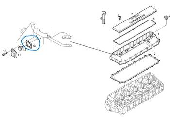Uszczelka Iveco 504089740