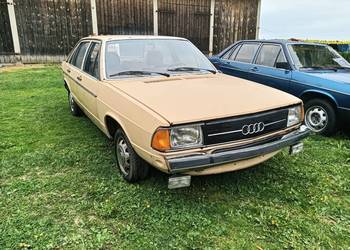 Dwie Audi 100C2 zamiana