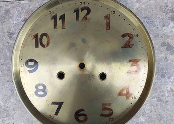 720 Tarcza starego zegara Junghans 20,5cm 62/34mm