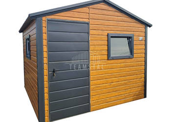 Schowek domek ogrodowy 3x2,5m drzwi 2x okno drewnopodobny TS1075