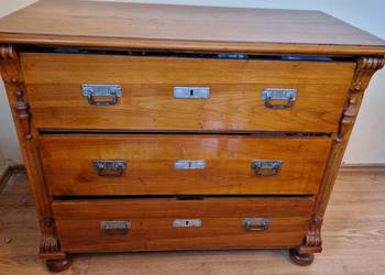 Meble zabytkowe stare antyki szafa stół krzesła poniemieckie