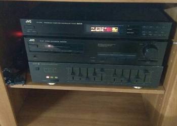 Wieża JVC wzmacniacz AX 111, tuner FX 330L + Diora
