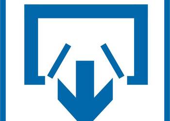 Naklejka znak informacyjny wyjście RA068