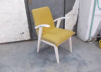 Stary fotel PRL vintage pro. Puchała lata 70