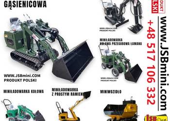 2026 – Innowacyjne Minimaszyny: Ładowarka, Koparka, Miniwozidło JSB MINI