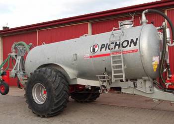 Wóz asenizacyjny, beczkowóz, wóz do gnojowicy Pichon, aplikator