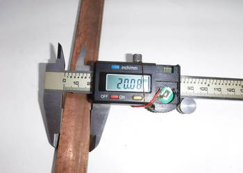 Płaskownik miedziany 20 x 5 mm miedź 20/5mm