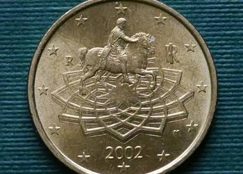 WŁOCHY - 50 centów (2002r)