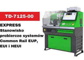 TD-7125-00 EXPRESS STANOWISKO PROBIERCZE 1 pompa, 1 wtrysk OUS