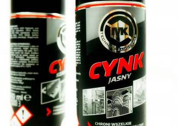 OCYNK W SPRAYU jasny DO CYNKOWANIA STALI-SOSNOWSKI BIAŁYSTOK