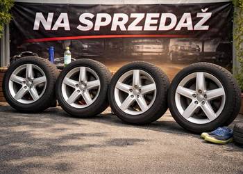 Felgi Alusy Koła Audi A4 A6 Passat itd 5x112 17" z zimowkami