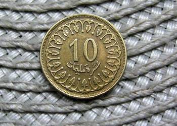 Tunezja 10 Milimów 1960r