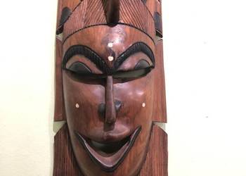 Maska etniczna plemienna Afryka Azja Bali Indonezja Meksyk Peru