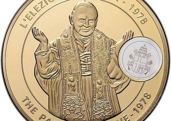 Jan Paweł II CONCLAVE 1978 - Nowy Medal w Kapslu stan UNC