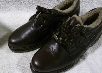 WŁOSKIE BUTY ZE SKÓRY NATURALNEJ- 43-MOGANO