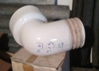 Kolano porcelitowe do spłuczki W.C.
