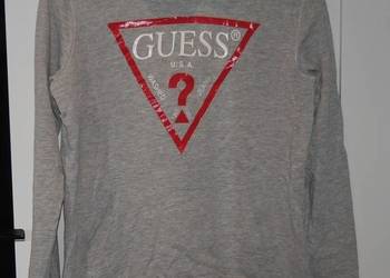 Guess fajna bluza z kapturem logo 34 XS