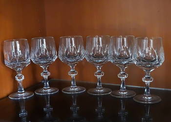 Kryształowe kieliszki do likieru lub kordialne x 6 szt. 14,5 cm.
