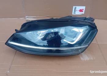 VW Golf VII Bixenon z Led reflektor, lampa lewy przód.
