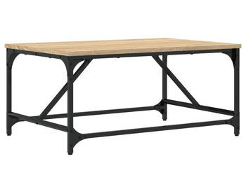 Stolik kawowy dąb sonoma 75x50x35 cm materiał drewnopochodny WM-835325