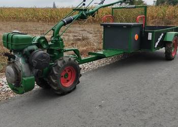 Traktor traktorek ogrodniczy Holder uniwersalny z osprzętem
