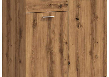 Szafka dąb artisan 80x36x75 cm materiał drewnopochodny WM-856007