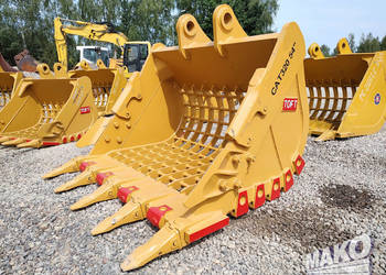NOWA Łyżka przesiewna TOFT 143cm do koparki Miller fi 80 / CAT 320