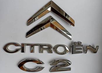 Napis emblemat Citroen C2 08-11r