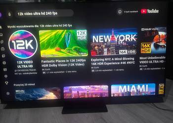SPRZEDAM  TV LG-49NANO816NA -4K HDR - UHD - DVB - T2hevc - Wi - Fi - Blu