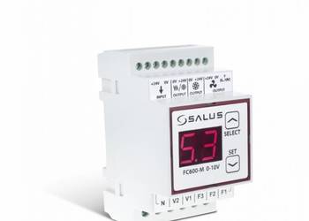 SALUS Moduł regulatora FC600 FC600-M 0-10V, dostępne 10szt