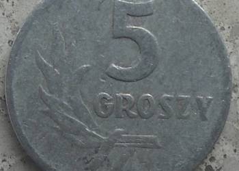 POLSKA-5 GROSZY-1963 (b.z.) r-AL-
