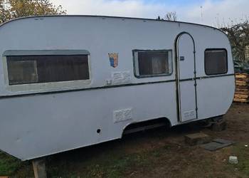 Przyczepa kempingowa 5 metrowa budowa / działka /ryby